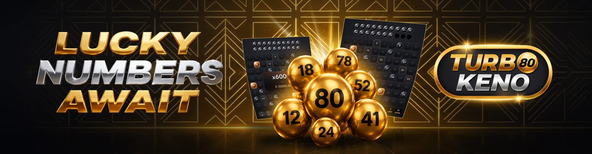 Announcing Turbo Keno — 80-Ball Keno, Rebuilt the Turbo Way