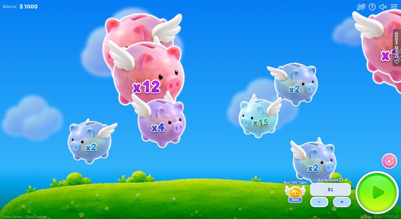 Cloud Piggies — gameplay