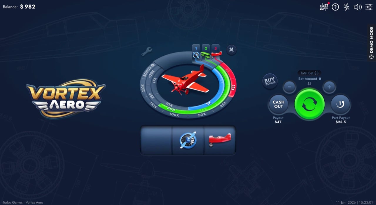 Vortex Aero — gameplay
