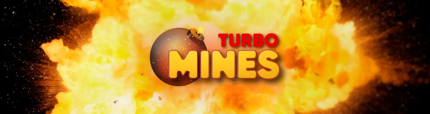 Turbo Mode in the Game ‘Mines’ is On - Fasten the Seat Belts — Turbo Games editorial banner