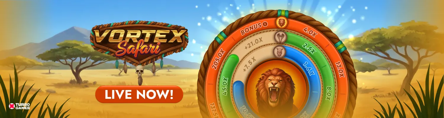 New Release: Vortex Safari — Turbo Games editorial banner