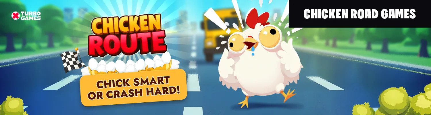 Chicken Road Alternatives: 4 Provably Fair Chicken Games You Can Play Free (2026) — Turbo Games editorial banner